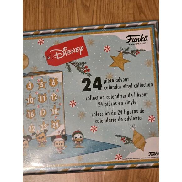 Funko Pop Disney Advent Calendar Classic Figures 2022 Christmas Holiday New